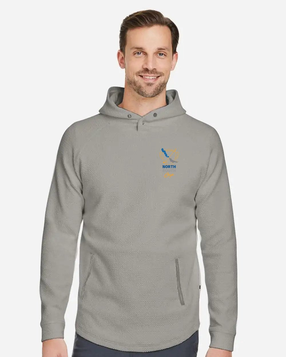Swannies Camden Hooded Pullover in Gray