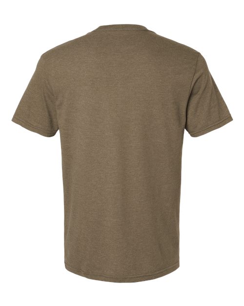 American Apparel 2006CVC Heather Army Back