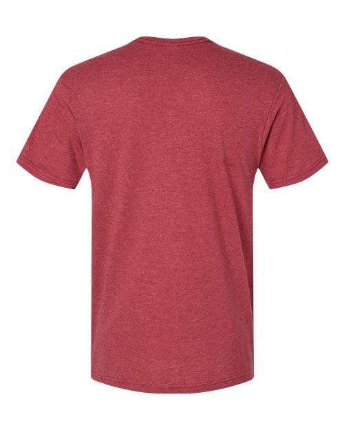 American Apparel 2006CVC Heather Cardinal Back