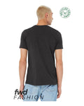 BELLA + CANVAS 3001RCY Dark Grey Heather Back