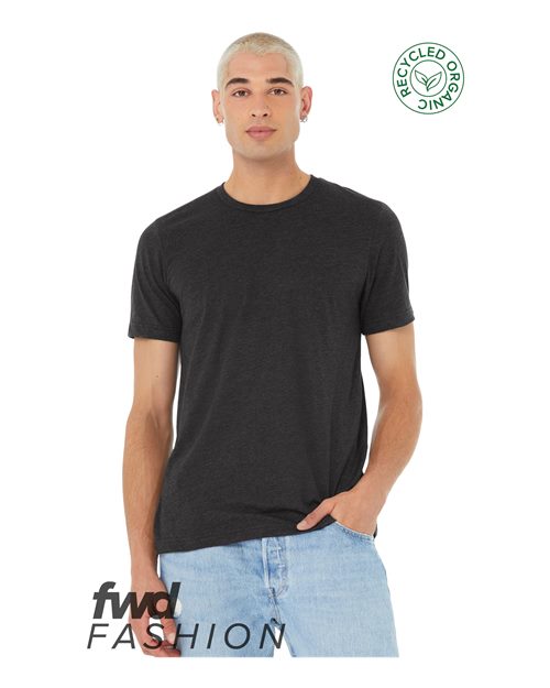 BELLA + CANVAS 3001RCY Dark Grey Heather Front