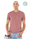 BELLA + CANVAS 3001RCY Heather Mauve Front