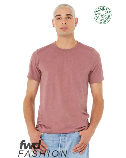 BELLA + CANVAS 3001RCY Heather Mauve Front