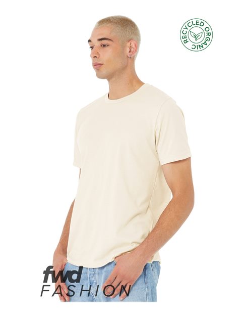 BELLA + CANVAS 3001RCY Heather Natural Side