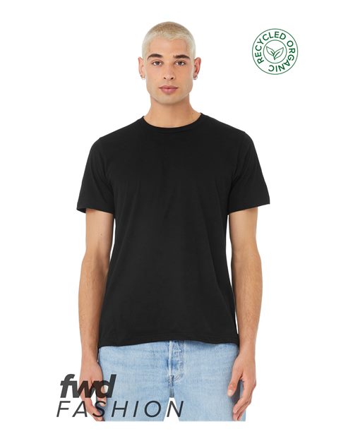 BELLA + CANVAS 3001RCY Solid Black Blend Front