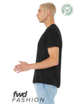 BELLA + CANVAS 3001RCY Solid Black Blend Side