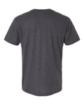 American Apparel 2004CVC Heather Charcoal Back
