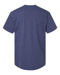 American Apparel 2004CVC Heather Indigo Back