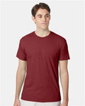 Hanes 42TB Athletic Cardinal Heather Front