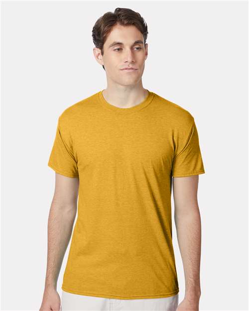 Hanes 42TB Gold Heather Front