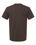 American Apparel 2001CVC Heather Brown Back