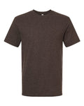 American Apparel 2001CVC Heather Brown Front