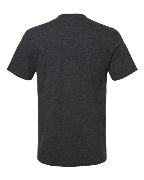 American Apparel 2001CVC Heather Black Back