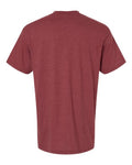 American Apparel 2001CVC Heather Burgundy Back