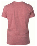 Reishore 100A — Unisex Ultimate CVC T-Shirt — Maroon Heather