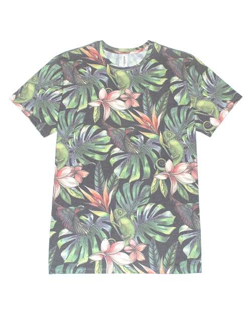 Reishore 100A — Unisex Ultimate CVC T-Shirt — Tropical Jungle