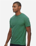 Reishore T1001 — Unisex Epic CVC T-Shirt — Heather Kelly Green
