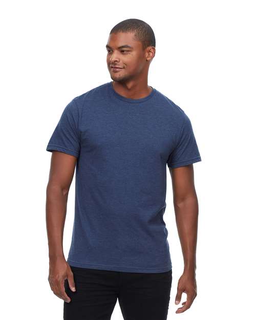 Reishore T1001 — Unisex Epic CVC T-Shirt — Heather Navy