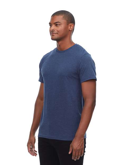 Reishore T1001 — Unisex Epic CVC T-Shirt — Heather Navy
