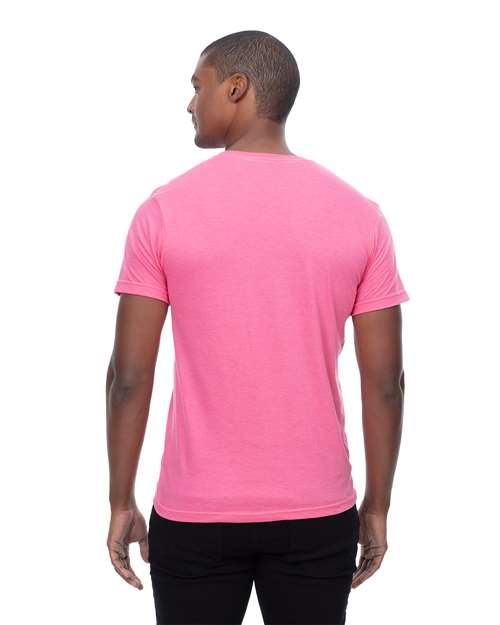 Reishore T1001 — Unisex Epic CVC T-Shirt — Heather Pink