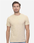 Reishore T1001 — Unisex Epic CVC T-Shirt — Heather Sand