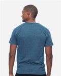 Reishore T1001 — Unisex Epic CVC T-Shirt — Heather Steel Blue