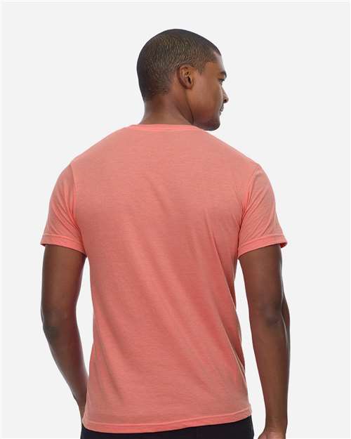 Reishore T1001 — Unisex Epic CVC T-Shirt — Heather Sunset