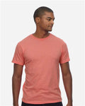 Reishore T1001 — Unisex Epic CVC T-Shirt — Heather Sunset