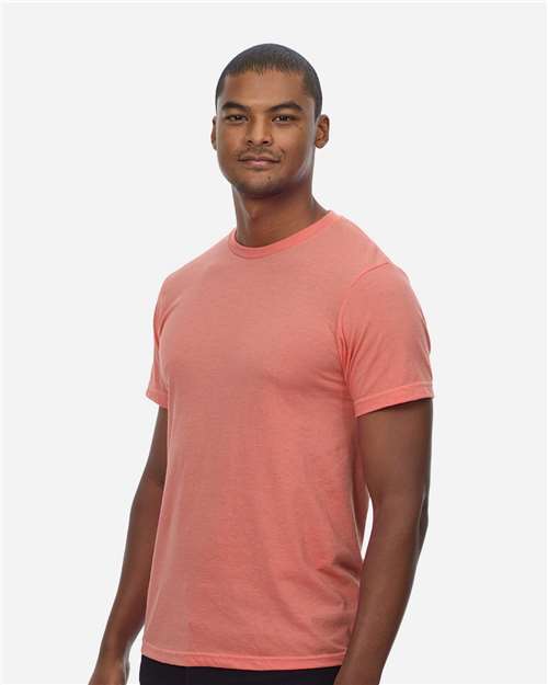 Reishore T1001 — Unisex Epic CVC T-Shirt — Heather Sunset