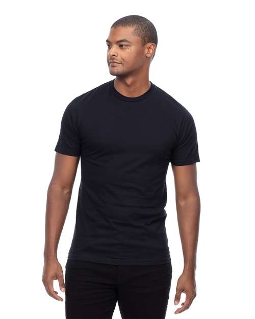 Reishore T1001 — Unisex Epic CVC T-Shirt — Solid Black