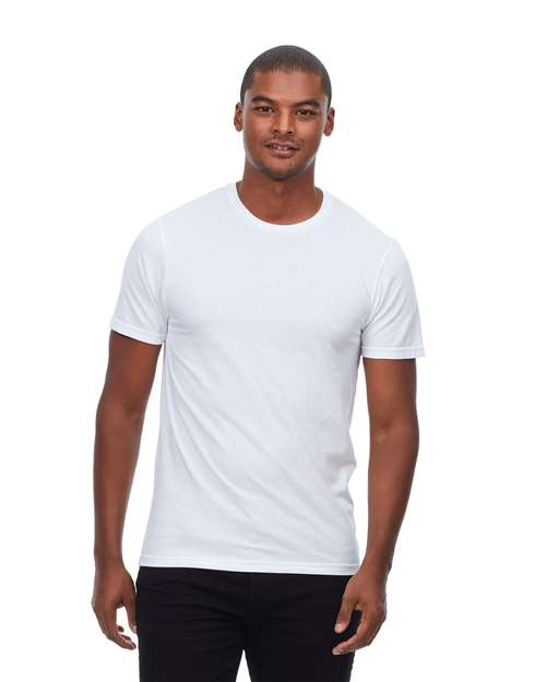 Reishore T1001 — Unisex Epic CVC T-Shirt — Solid White