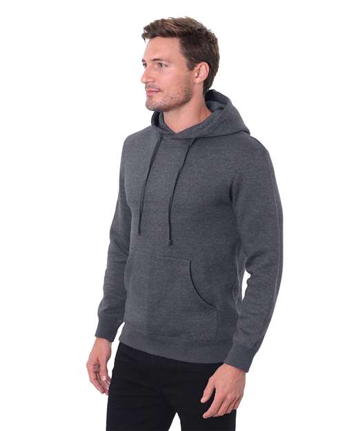 Reishore T2000 — Unisex Epic Fleece Pullover Hooded Sweatshirt — Heather Dark Grey