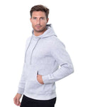 Reishore T2000 — Unisex Epic Fleece Pullover Hooded Sweatshirt — Heather Grey