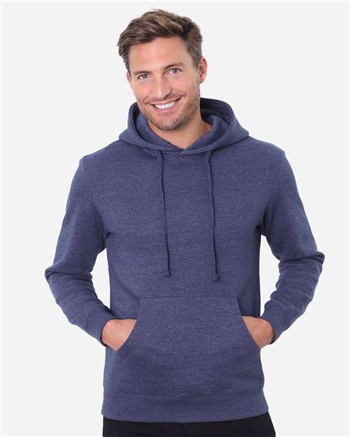 Reishore T2000 — Unisex Epic Fleece Pullover Hooded Sweatshirt — Heather Navy