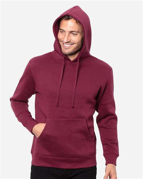 Reishore T2000 — Unisex Epic Fleece Pullover Hooded Sweatshirt — Maroon