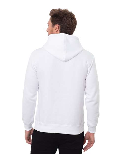 Reishore T2000 — Unisex Epic Fleece Pullover Hooded Sweatshirt — White