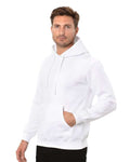 Reishore T2000 — Unisex Epic Fleece Pullover Hooded Sweatshirt — White