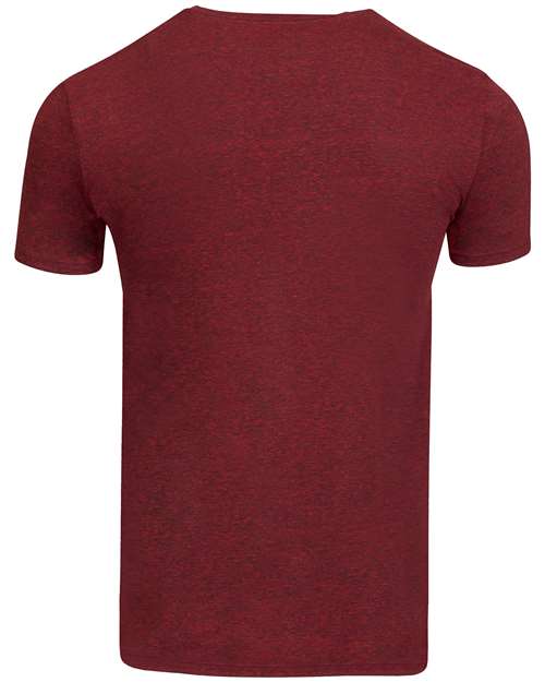 Reishore 102A — Unisex Triblend T-Shirt — Cardinal Black Triblend