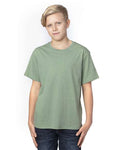 Reishore 600A — Youth Ultimate CVC T-Shirt — Army Heather