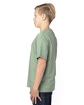 Reishore 600A — Youth Ultimate CVC T-Shirt — Army Heather