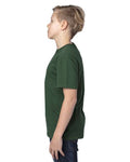 Reishore 600A — Youth Ultimate CVC T-Shirt — Forest Green