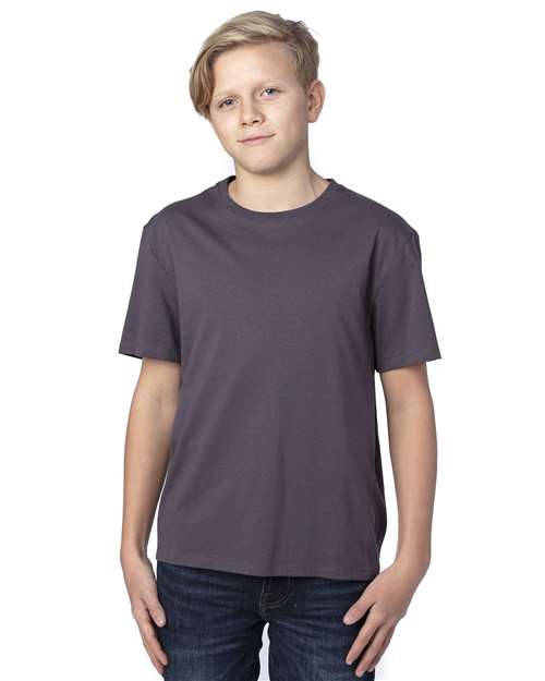 Reishore 600A — Youth Ultimate CVC T-Shirt — Graphite