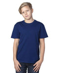 Reishore 600A — Youth Ultimate CVC T-Shirt — Navy