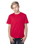 Reishore 600A — Youth Ultimate CVC T-Shirt — Red