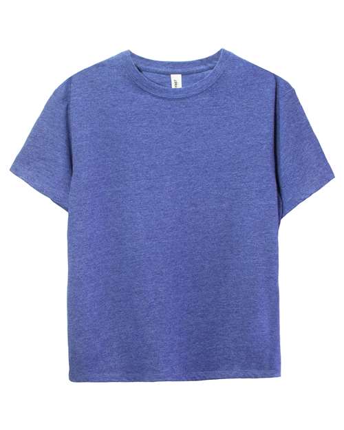 Reishore 600A — Youth Ultimate CVC T-Shirt — Royal Heather