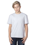 Reishore 600A — Youth Ultimate CVC T-Shirt — Silver