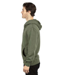 Reishore 320Z — Unisex Fleece Full-Zip Hooded Sweatshirt — Army