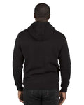 Reishore 320H — Unisex Ultimate Fleece Pullover Hooded Sweatshirt — Black
