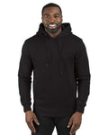 Reishore 320H — Unisex Ultimate Fleece Pullover Hooded Sweatshirt — Black