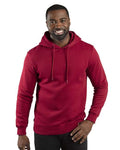 Reishore 320H — Unisex Ultimate Fleece Pullover Hooded Sweatshirt — Burgundy